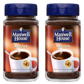 Розчинна кава Classic, 2 банки по 200 г Maxwell House