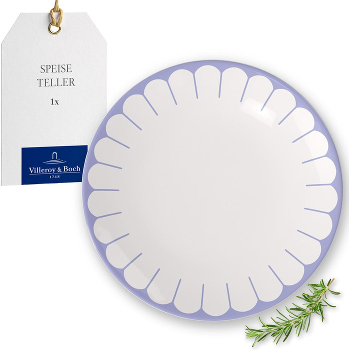 Обідня тарілка 26,6 см, синій Fleur Villeroy & Boch