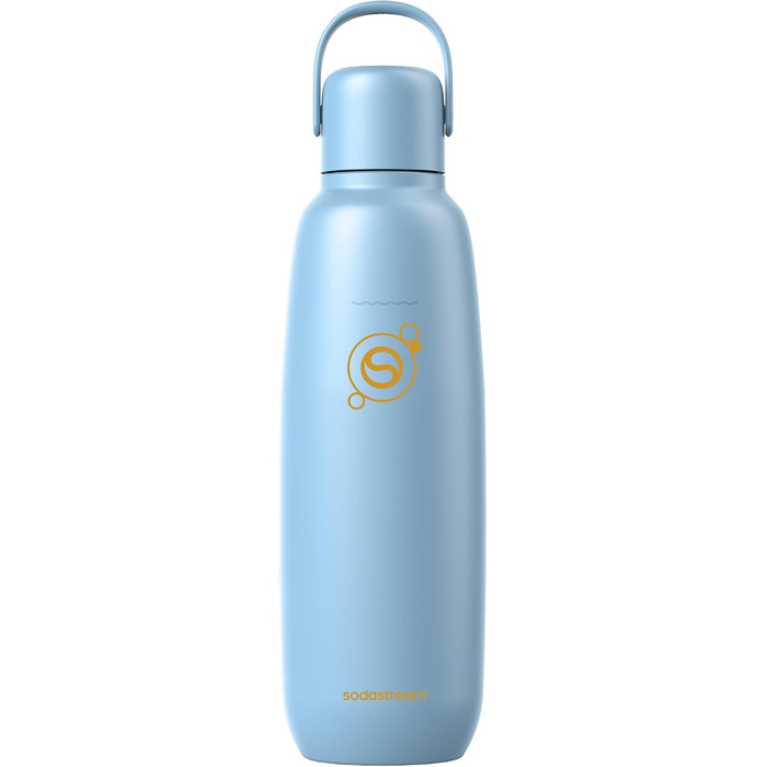 Бутылка для газированной воды 0,9 л, светло-синяя Fizz & Go SodaStream