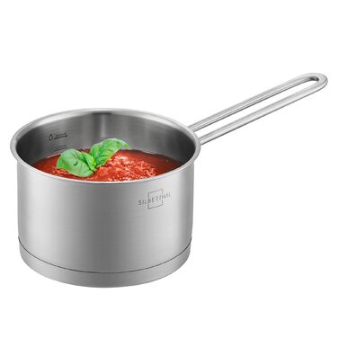 Сотейник 16 см, нержавіюча сталь Silberthal