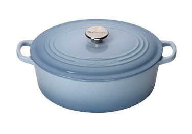 Гусятница / жаровня 31 см, блакитний Le Creuset