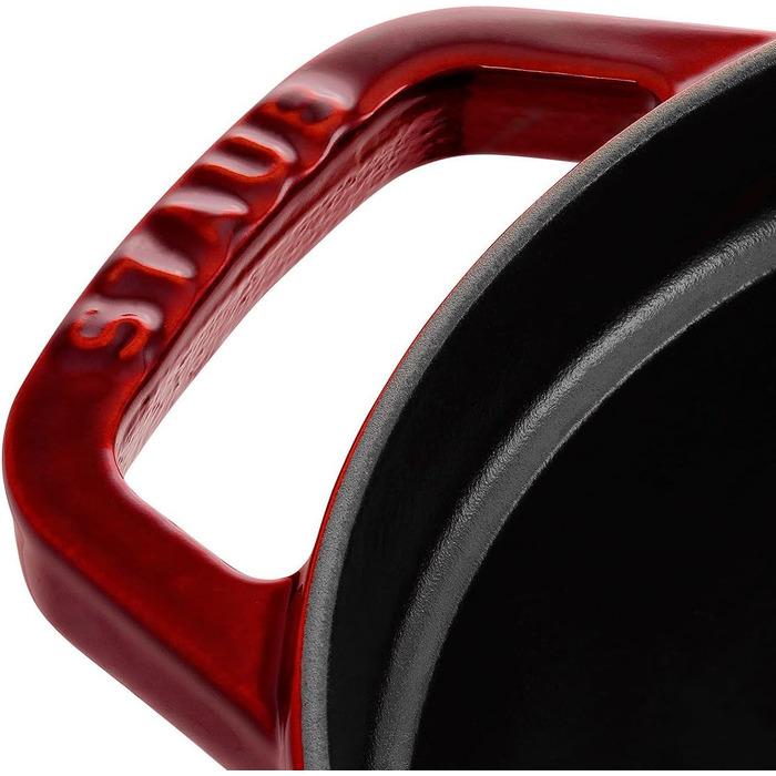 Чавунна жаровня/кокот STAUB, овал 6,7 л, (29 см, Grenadine)