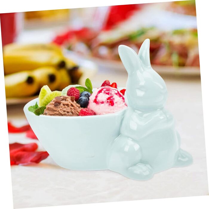 Керамическая миска с кроликом HOLIDYOYO