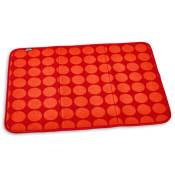 Вологопоглинаючий килимок, Built червоний, мікрофібра, 60 х 45 см
