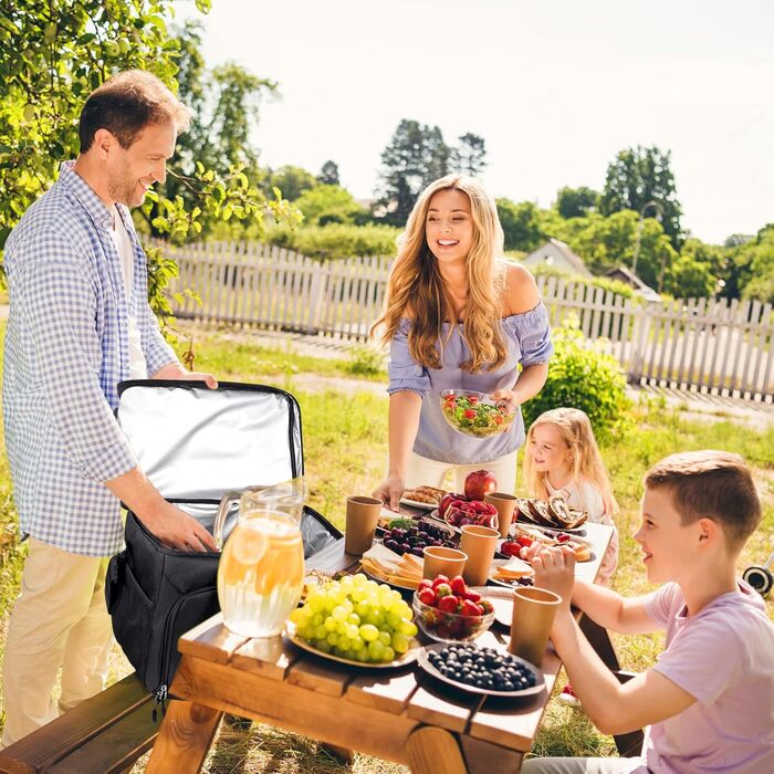 Термосумка 30 л чорна SPGOOD