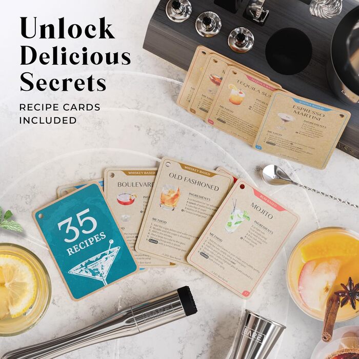 Професійний набір для приготування коктейлів 14 предметів Bare Barrel