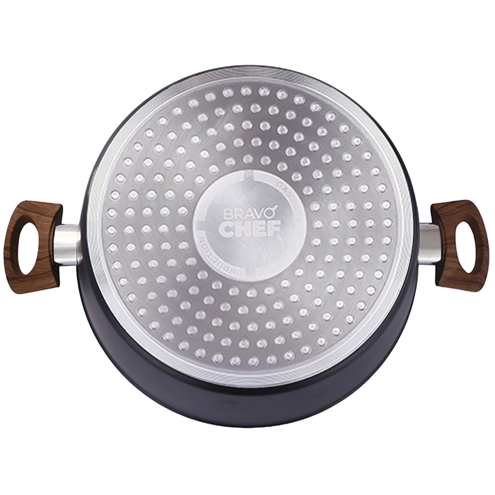 Кастрюля Bravo Chef классическая 20 см (2.6 л) с крышкой (6917687)