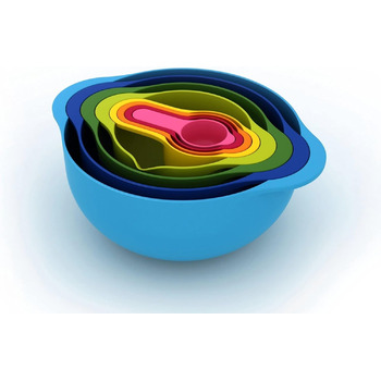 Набор мисок для приготовления пищи, 8 предметов, разноцветный Duo Nest Joseph Joseph