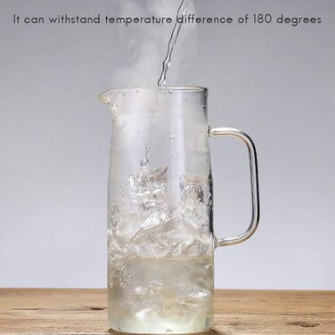 Стеклянный заварочный чайник 1,8л COMTERVI