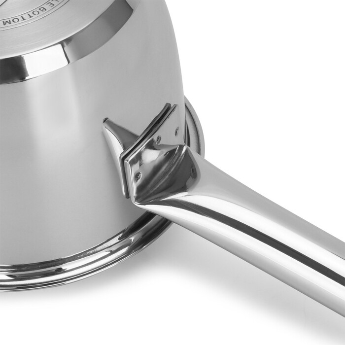 Кивш Fissman LEDA 12x8,5 см/0,9 л без крышки нержавеющая сталь (5238)