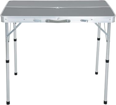 Набор для пикника стол и 2 скамейки серый AKORD