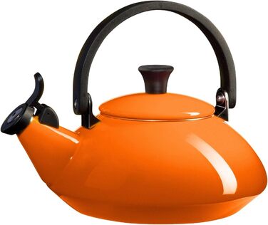 Чайник 1,6 л эмалированный оранжево-красный Zen Le Creuset