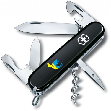 Нож Victorinox Spartan Ukraine 91мм/12funk/черный /Dove of the world syn-oct.