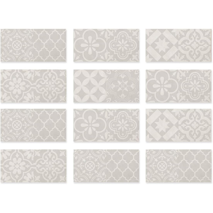 Клейкі плитки водонепроникні 30 х 15 см 8 шт RMJCXYS