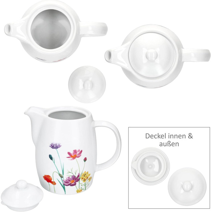 Порцеляновий чайник 850 мл MamboCat