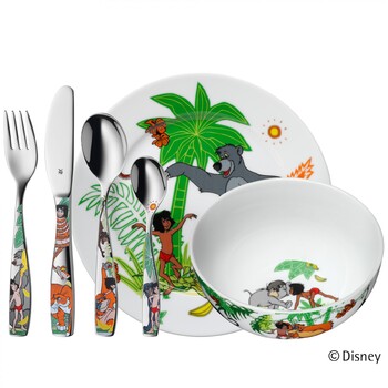 Набір дитячого посуду 6 предметів Dschungelbuch WMF