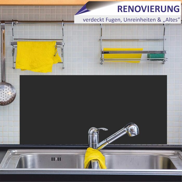 Кухонний фартух бризкозахисний екран 60 х 55 см INDIGOS