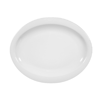 Тарілка для сніданку овальна 25 см біла Top Life Seltmann