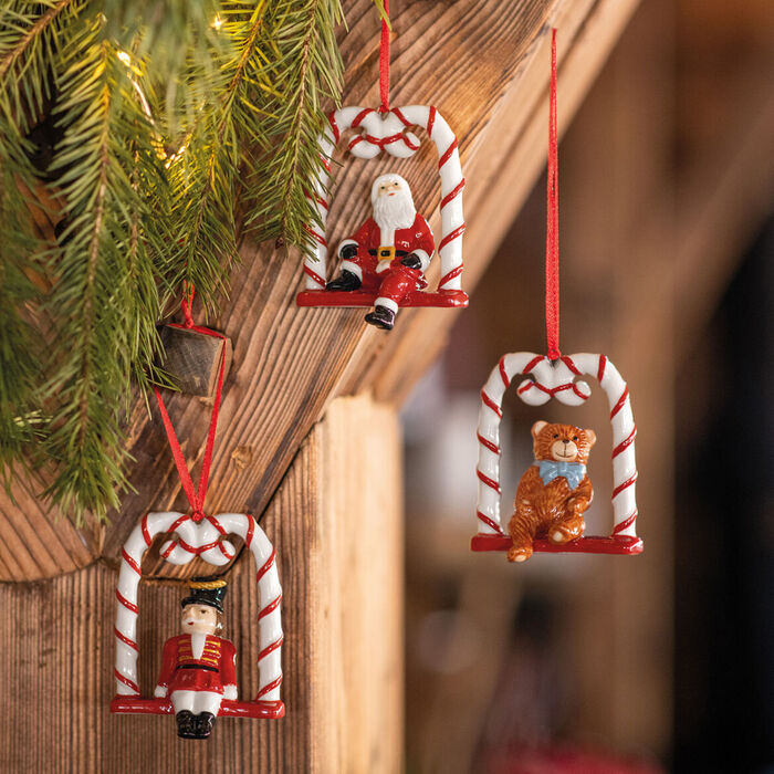 Набор елочных украшений Щелкунчик/Тедди/Санта Nostalgic Ornaments Villeroy & Boch
