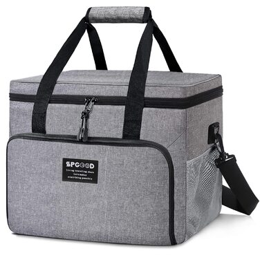 Термосумка 20 л сіра SPGOOD