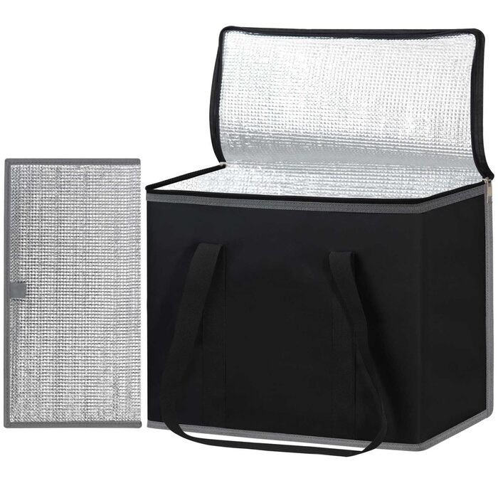 Велика термосумка 30 л чорна DSDCDJ