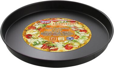 Форма для піци 24 см з антипригарним покриттям, чорна Dr. Oetker