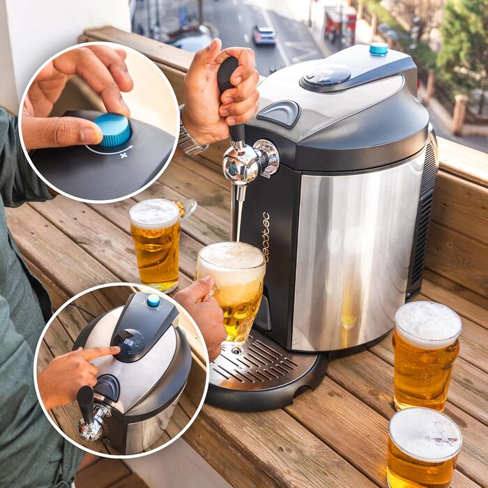 Диспенсер для пива 5 л 65 Вт Cecotec