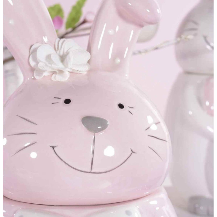 Керамічні баночки у формі кролика на Великдень Gruppo Maruccia