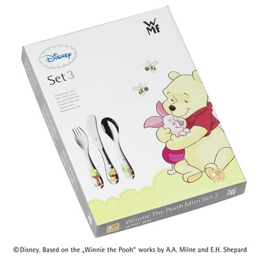 Набір дитячих столових приборів 3 предмета mini Winnie the Pooh Kinderartikel WMF
