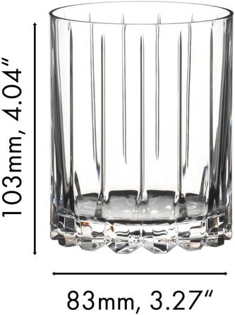 Набір келихів Riedel Double Old Fashioned, 2 шт., для коктейлів, кришталь, можна мити в посудомийній машині - 6417/07