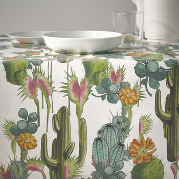 Скатертина Atenas Home Textile Saguaro, бавовна з покриттям, 140 х 200 см