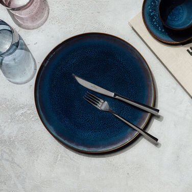 Тарелка обеденная 29 см синяя Crafted Villeroy & Boch