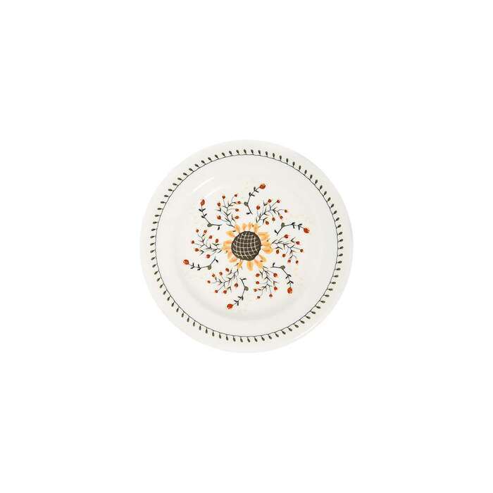 Тарелка мелкая Porser Sunflower 20 см BNS20DZPRS1061