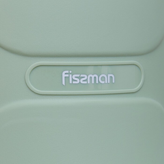 Термос Fissman 1800 мл, цвет синий пластиковый корпус со стеклянной колбой (19850)