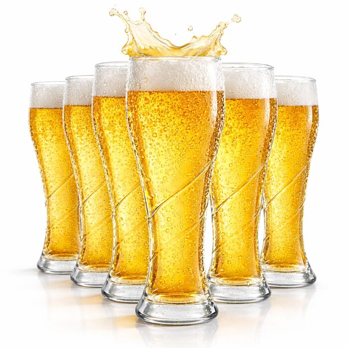 Набор из 6 пивных бокалов 400 мл TOLASTO