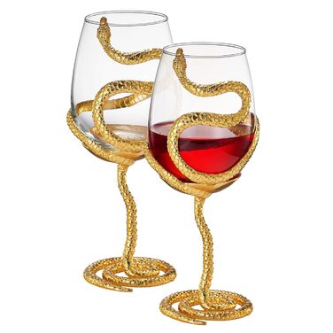 Эффектные бокала для змеиного мотива 540 мл The Wine Savant