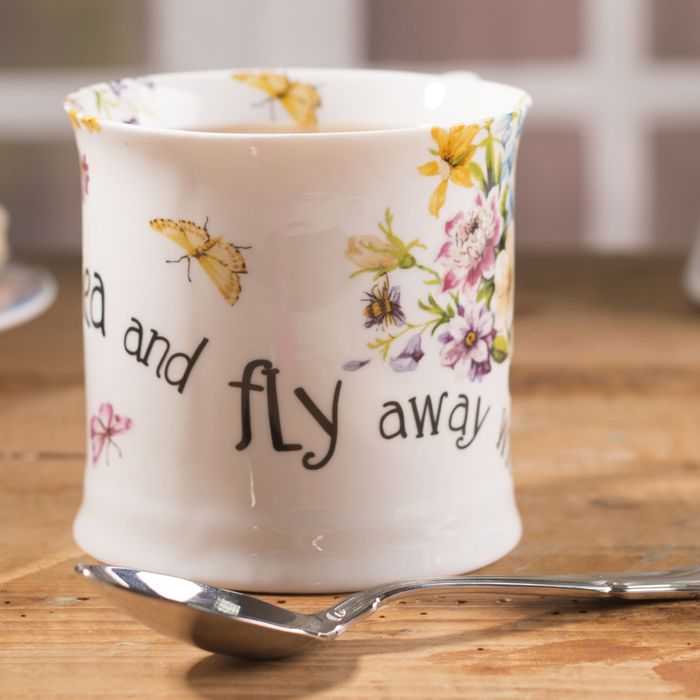 Кухоль для чаю CreativeTops Fly Away ENGLISH GARDEN, 350 мл