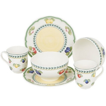 Набір для сніданку для 2 осіб, 6 предметів French Garden Fleurence Villeroy & Boch