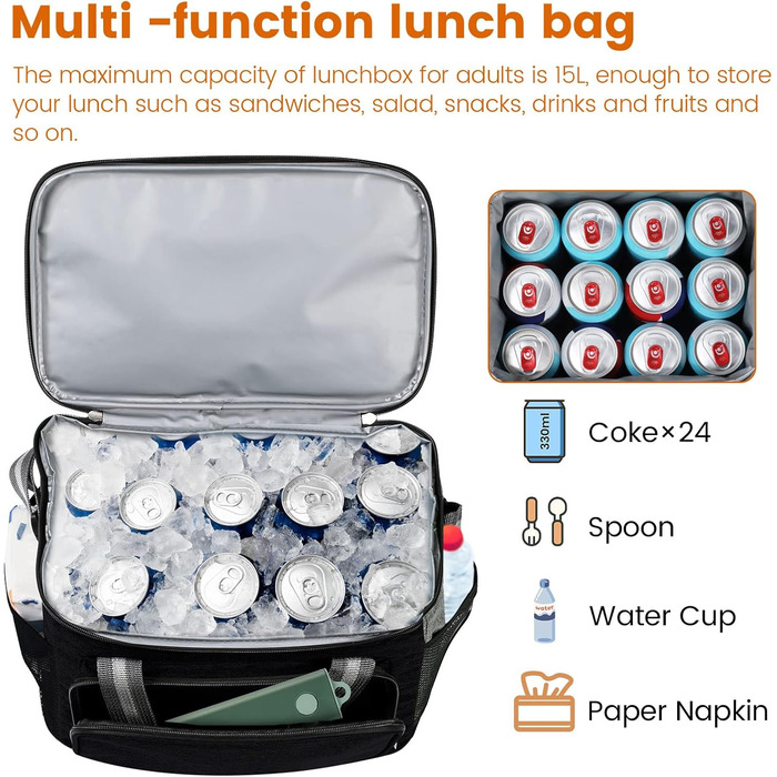 Термосумка для кемпінгу 15 л DUNSOO