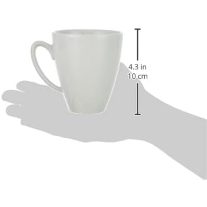 Кружка 0,35 л з ручкою, біла Mesh Rosenthal