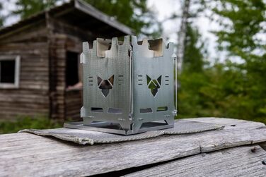 Портативная складная печь-мангал FENNEK