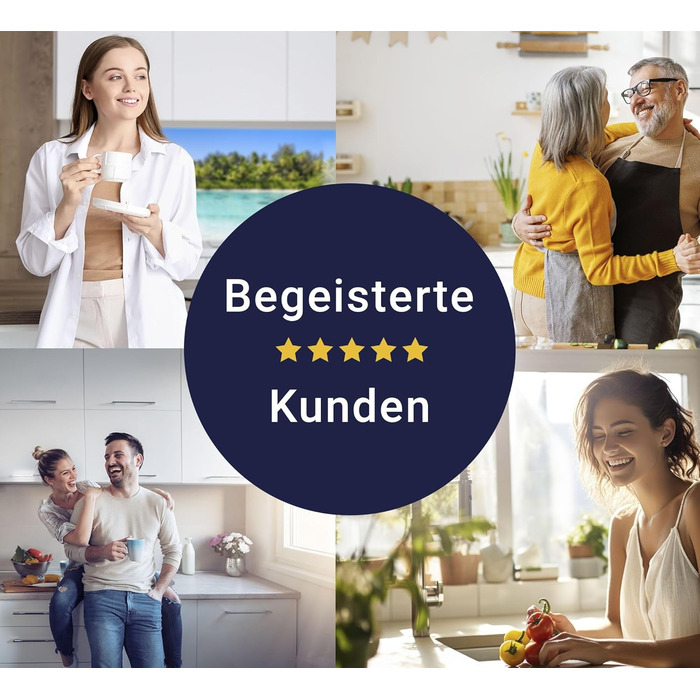 Кухонний фартух timalo зі скляним виглядом Північне море, очерет, захід сонця, океан, солома 2 мм акрилове скло Бризокості для плити, кухонний скляний фартух, акрилова скляна настінна панель, захисна панель для фартуха (220 x 58 см, 301- Морський)