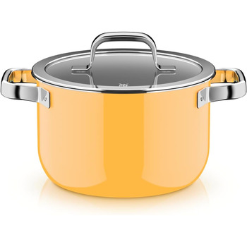 Каструля 20 см зі скляною кришкою, жовтий Fusiontec Mineral Pro WMF