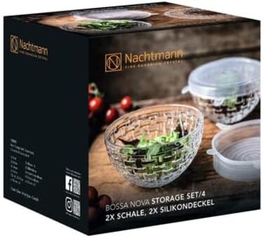 Набір салатниць 15 см з кришками, 2 предмети, Bossa Nova Nachtmann