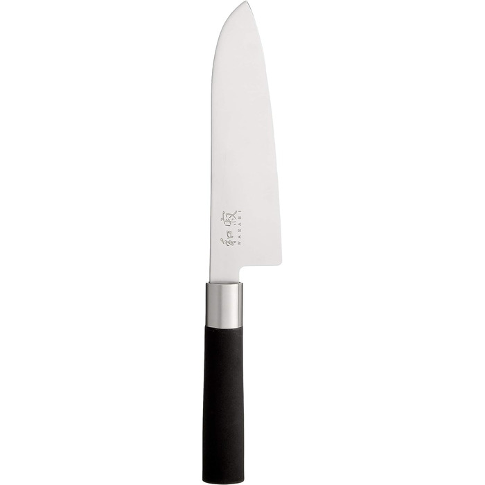 Нож сантоку 16,5 см Wasabi Black Kai