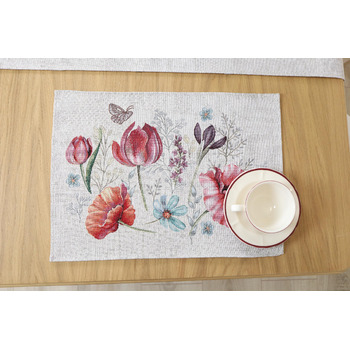 Набір серветок під тарілки 12 шт 35 х 45 см textile idea