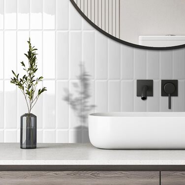 Самоклеюча настінна плитка 28 х 22 см 10 шт WoStick