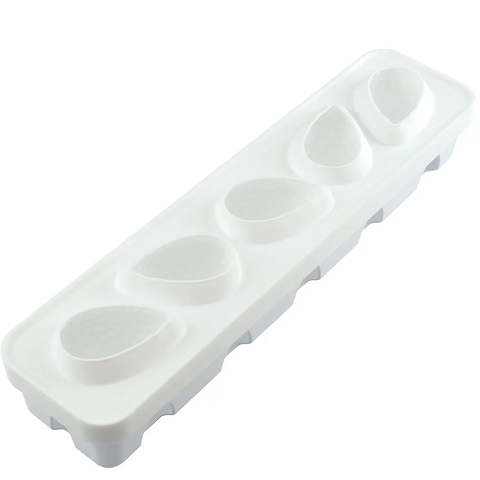 FRAGOLA 120 Форма силіконова 60 X 77 H 54 mm + підставка, 120 ml X 5 шт ( 2 форми + підставка)