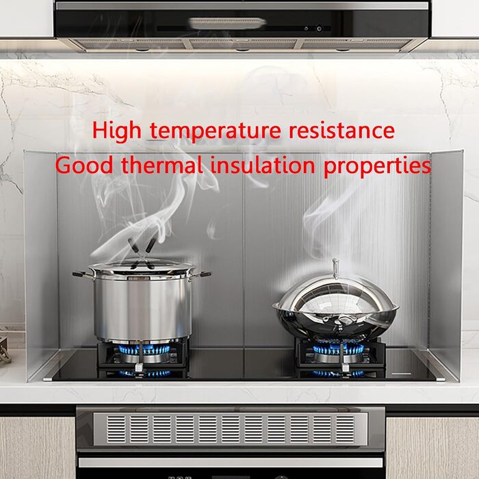 Захист від бризок з нержавіючої сталі для плити Tauzveok