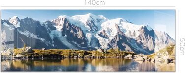 Фартук для плиты от брызг 140 х 50 см timalo